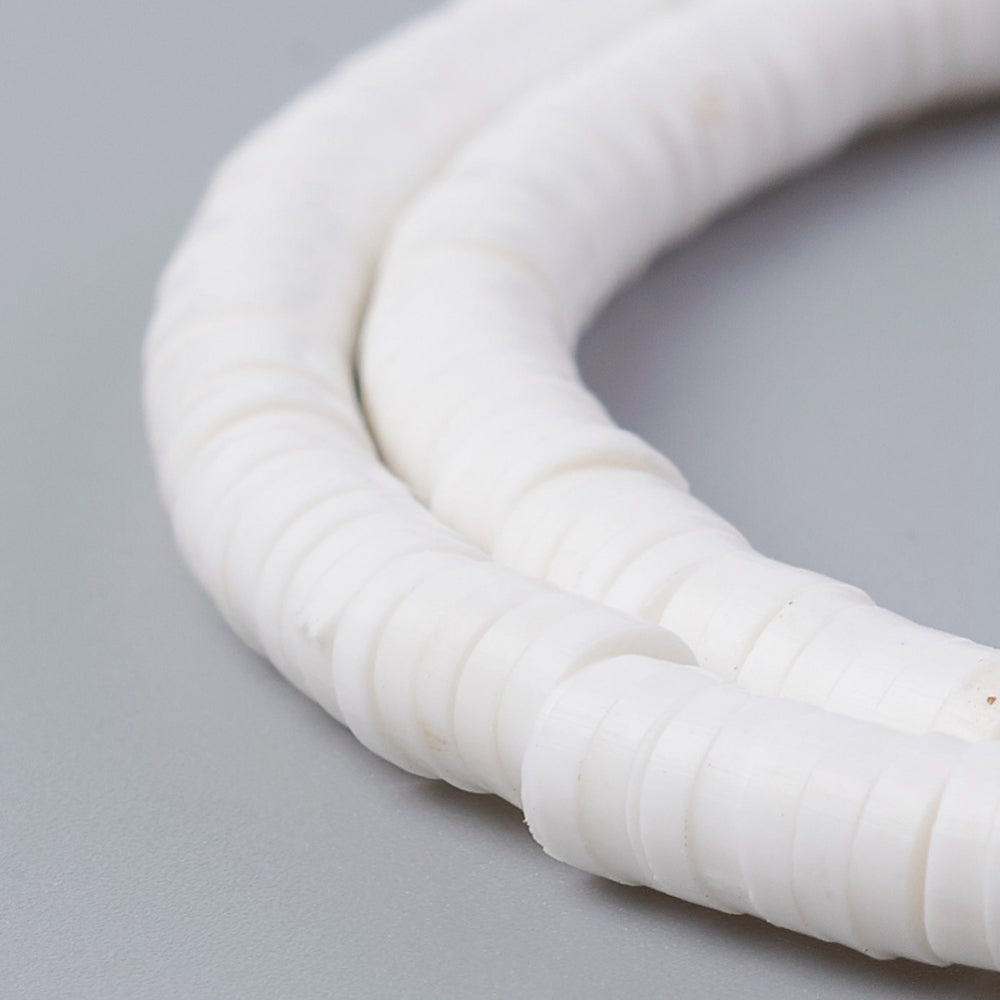 Polymer Clay 4mm White