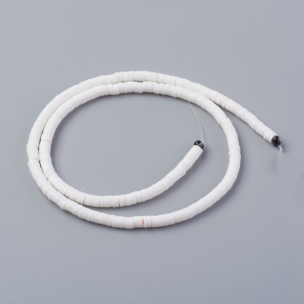 Polymer Clay 4mm White