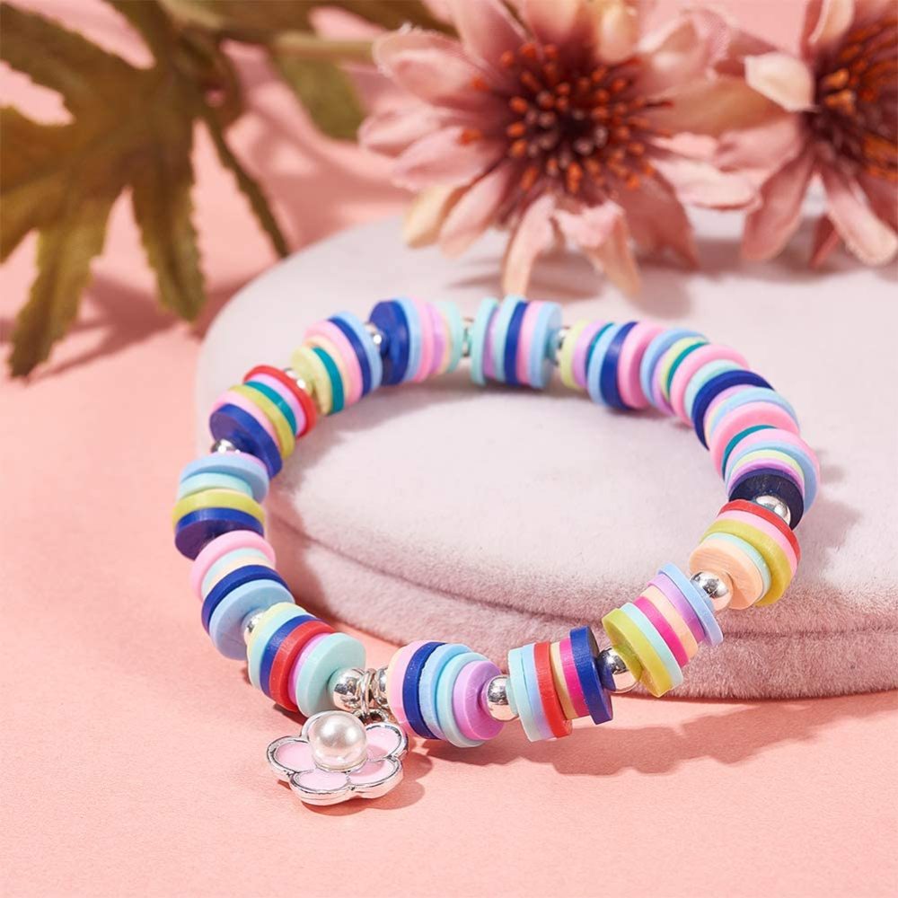Polymer Clay Beads: Black 6mm
