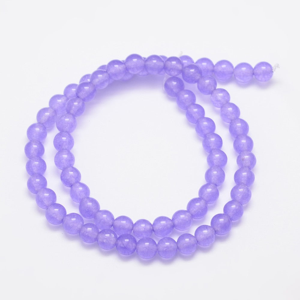 Malaysia Jade 6mm Medium Purple
