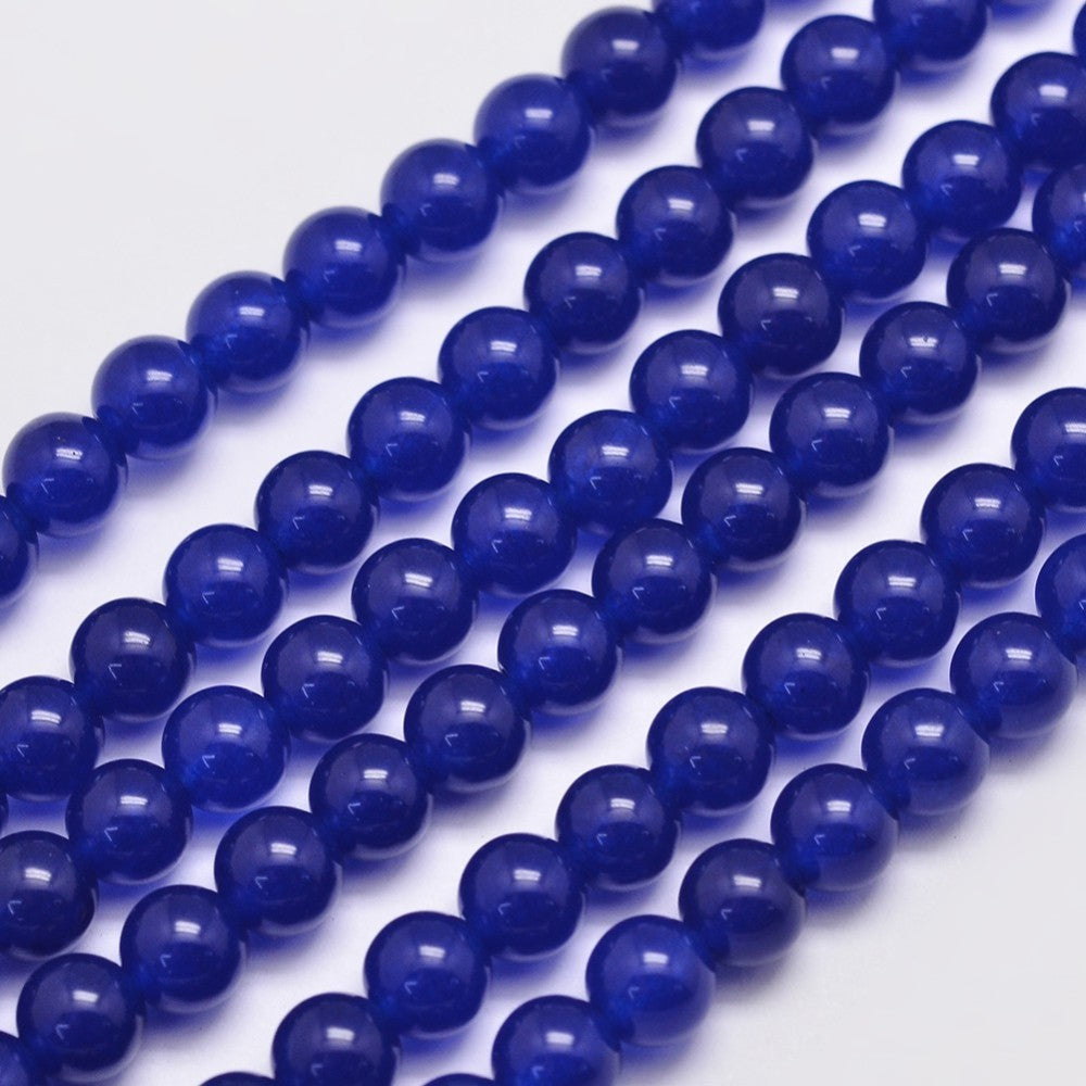 Malaysia Jade 6mm Midnight Blue