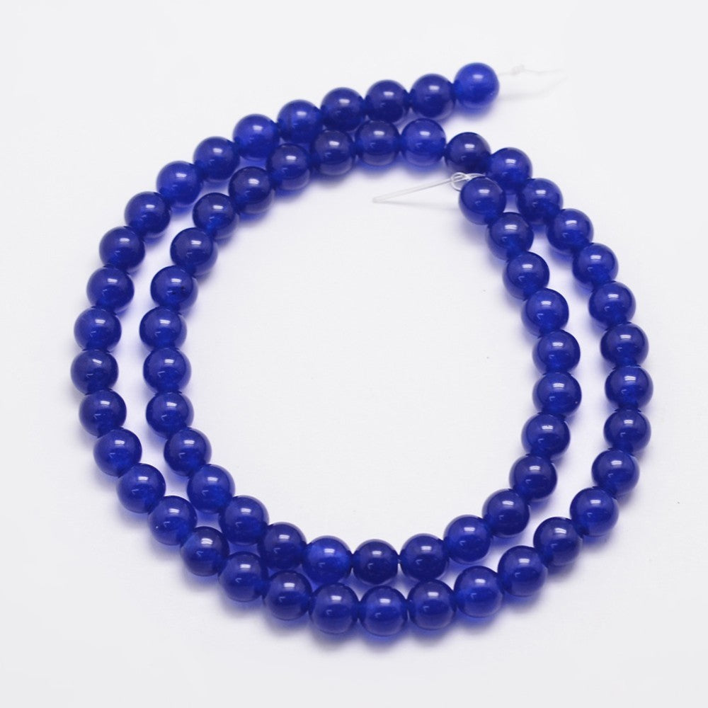 Malaysia Jade 6mm Midnight Blue