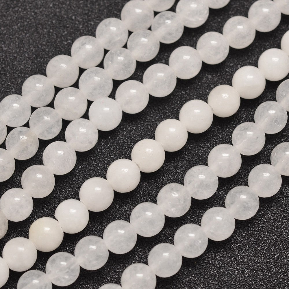 Malaysia Jade 6mm White