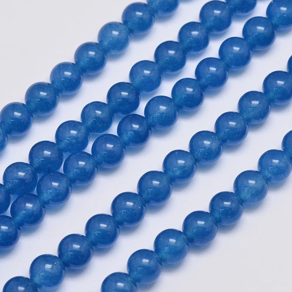 Malaysia Jade Cornflower Blue, 8mm
