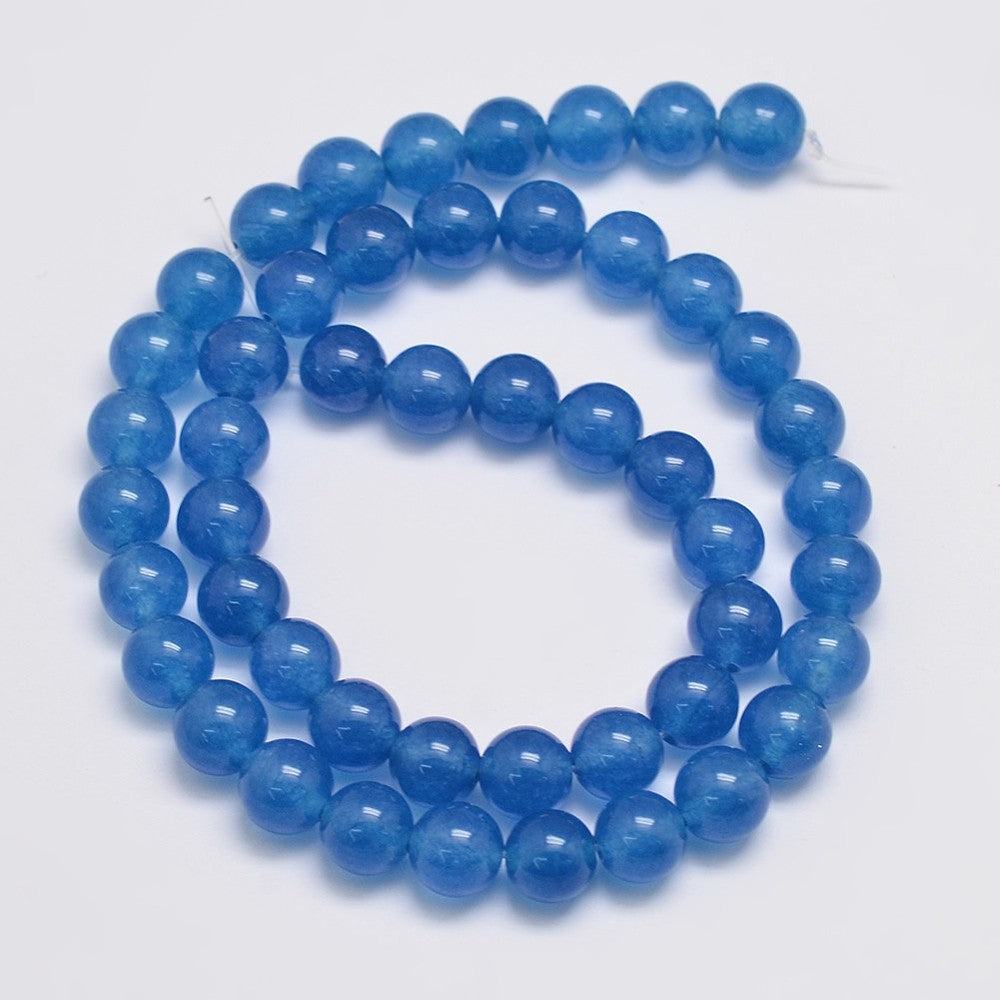 Malaysia Jade Cornflower Blue, 8mm