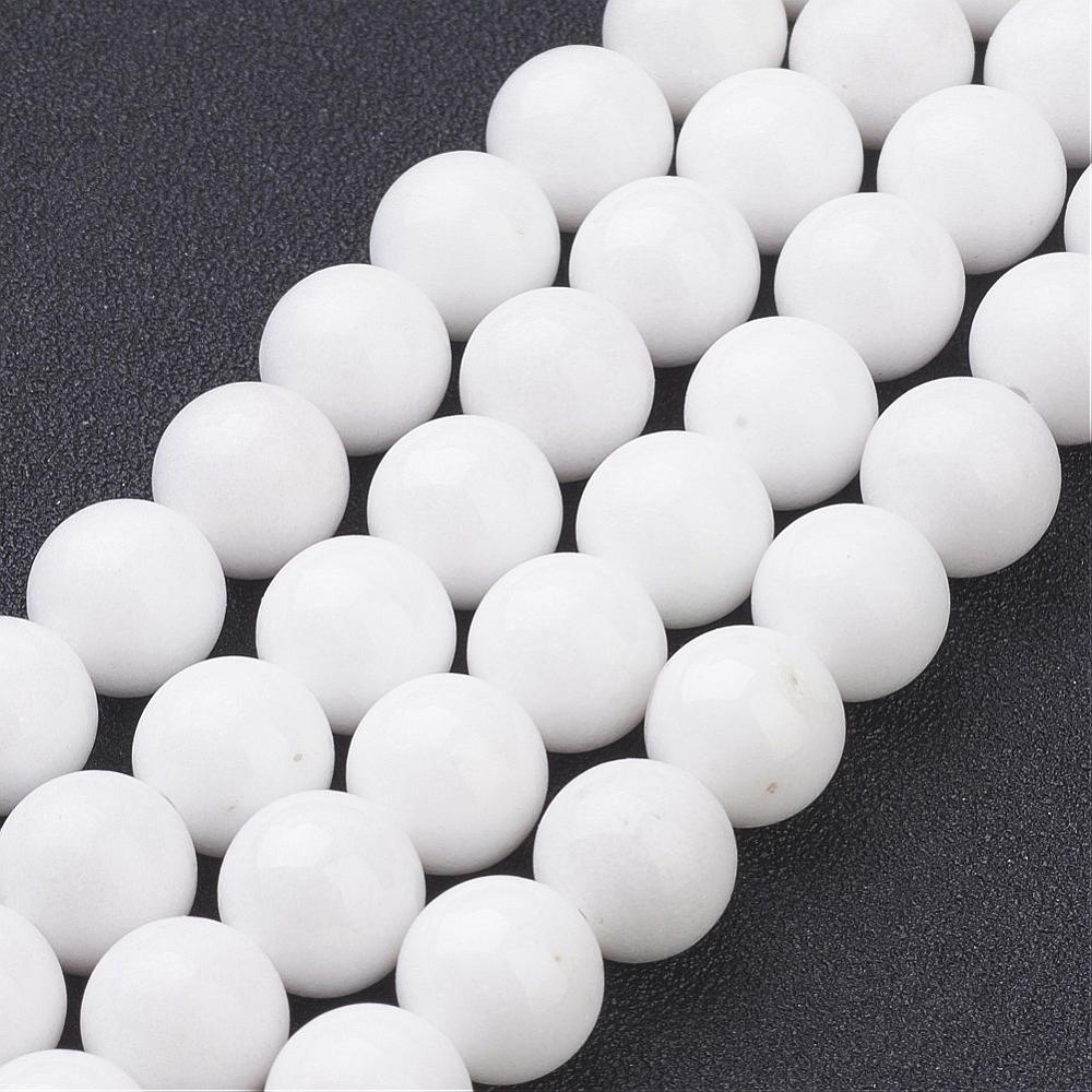 Mashan Jade 10mm White