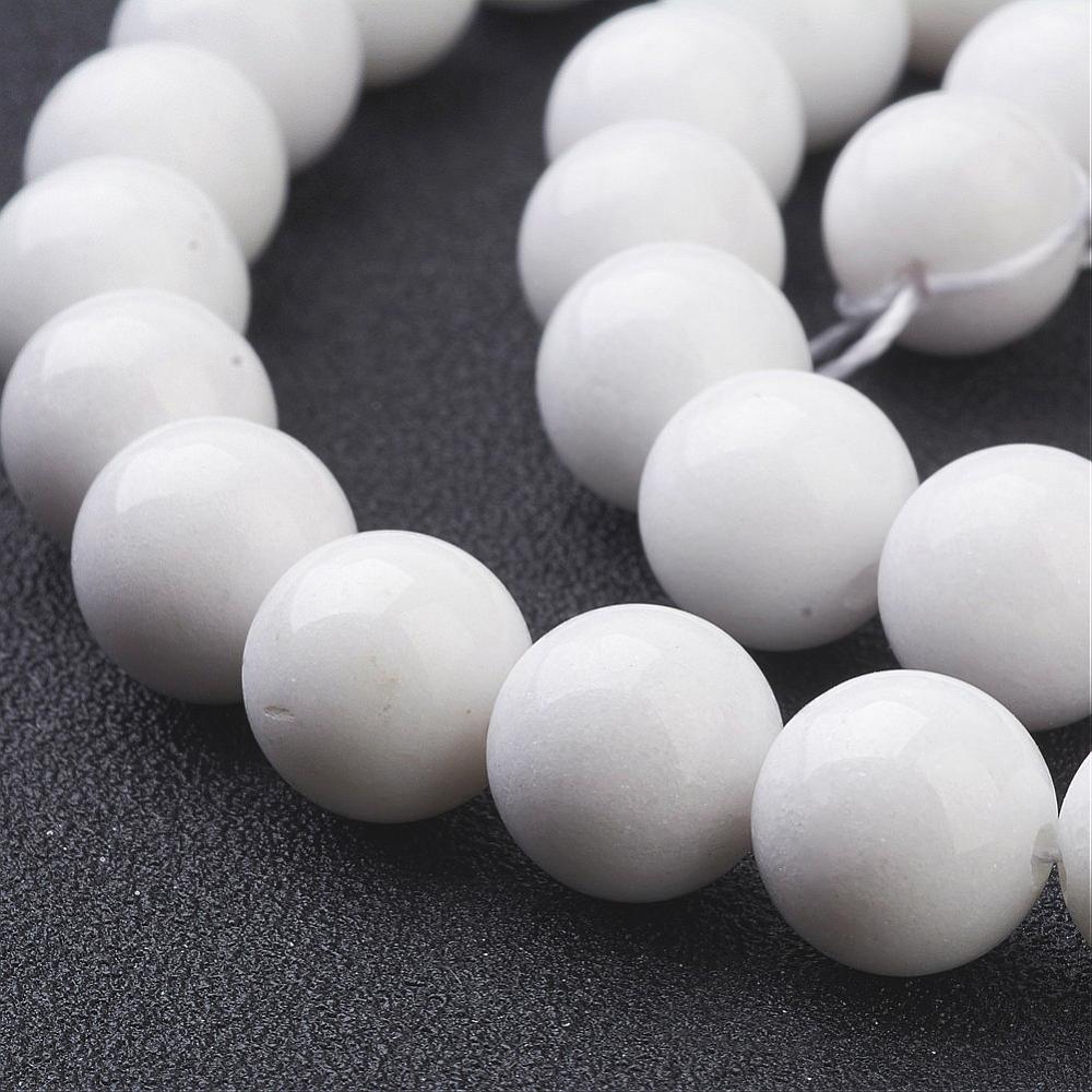 Mashan Jade 10mm White