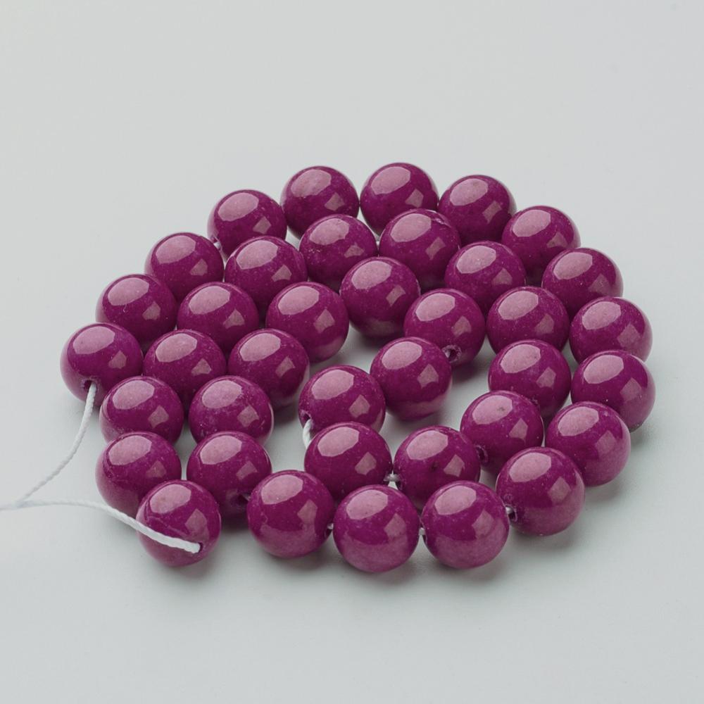 Mashan Jade Violet Red, 10mm