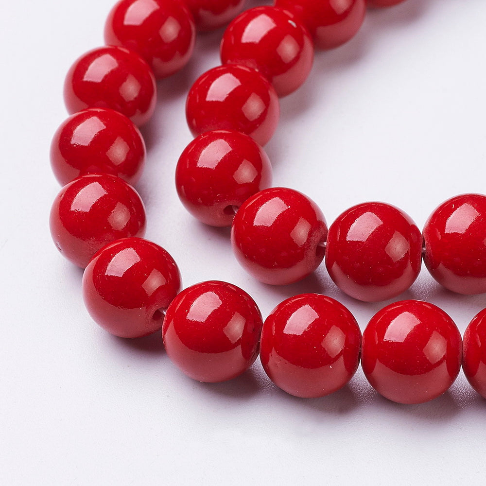 Mashan Jade Red, 10mm