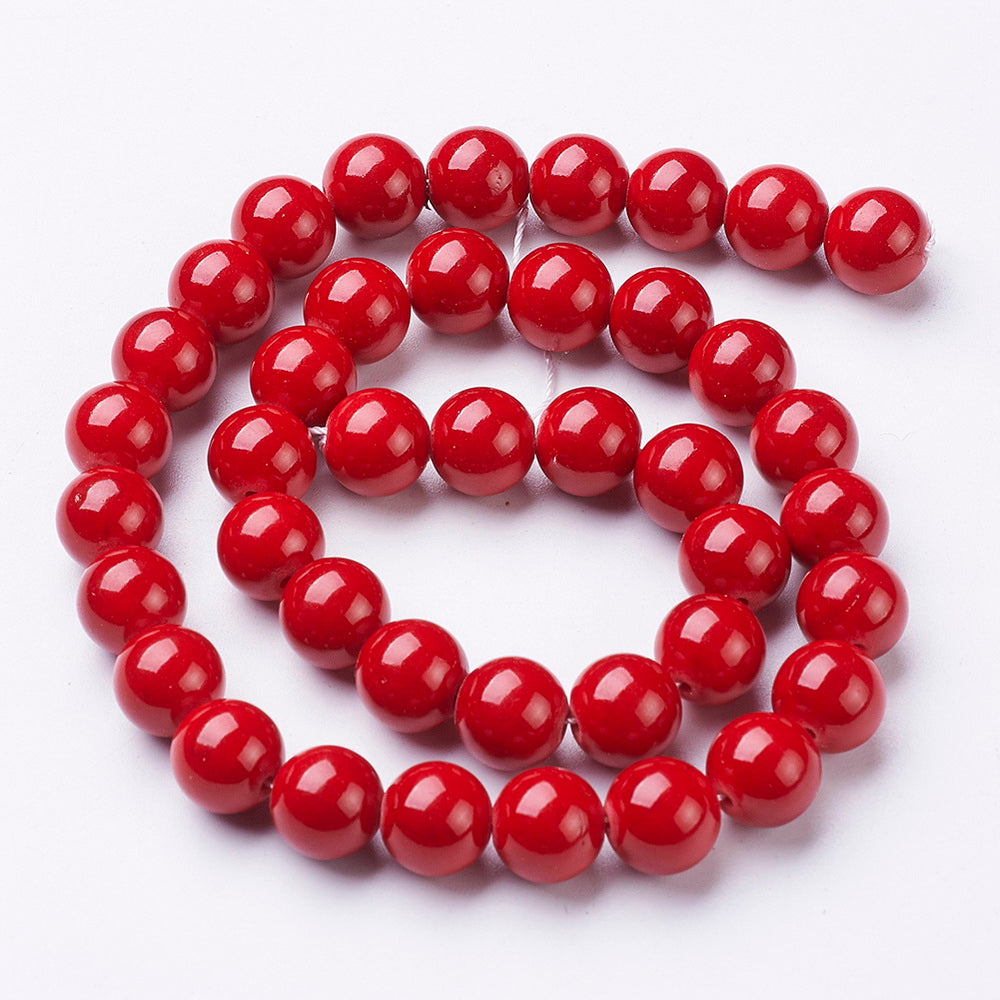 Mashan Jade Red, 10mm