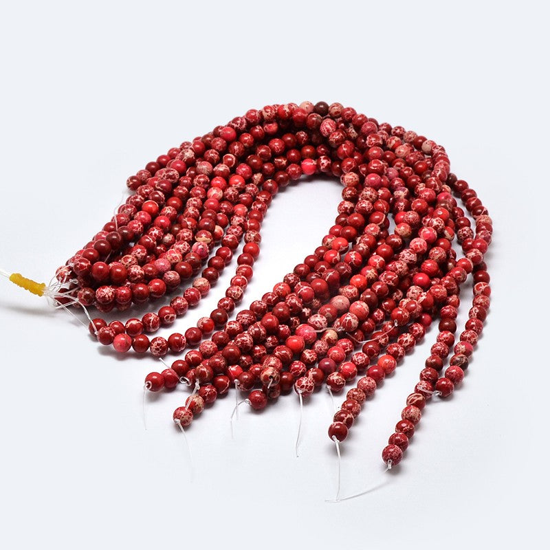 Imperial Jasper 8mm Dark Red