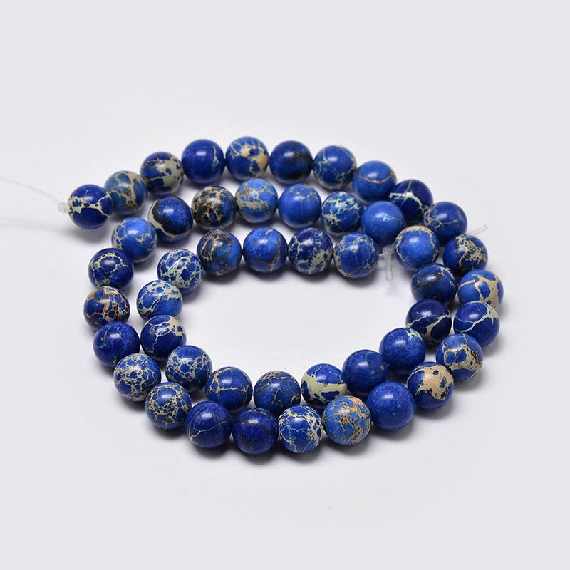 Imperial Jasper 8mm Blue