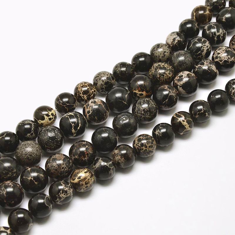 Imperial Jasper Black, 8mm