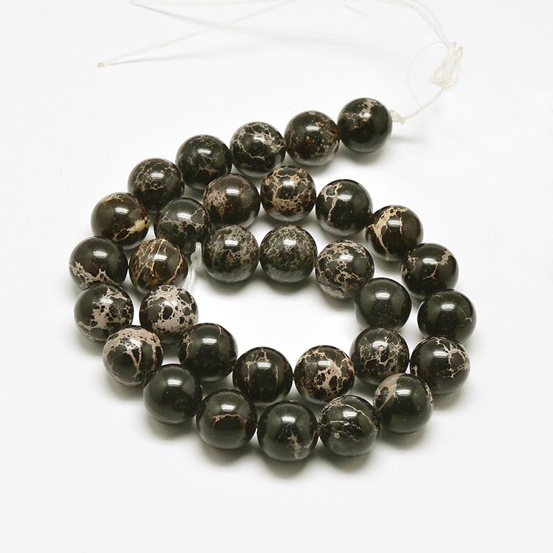 Imperial Jasper Black, 8mm