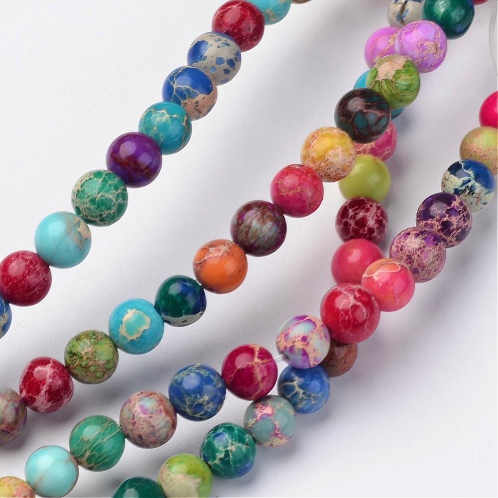 Imperial Jasper 8mm Colorful