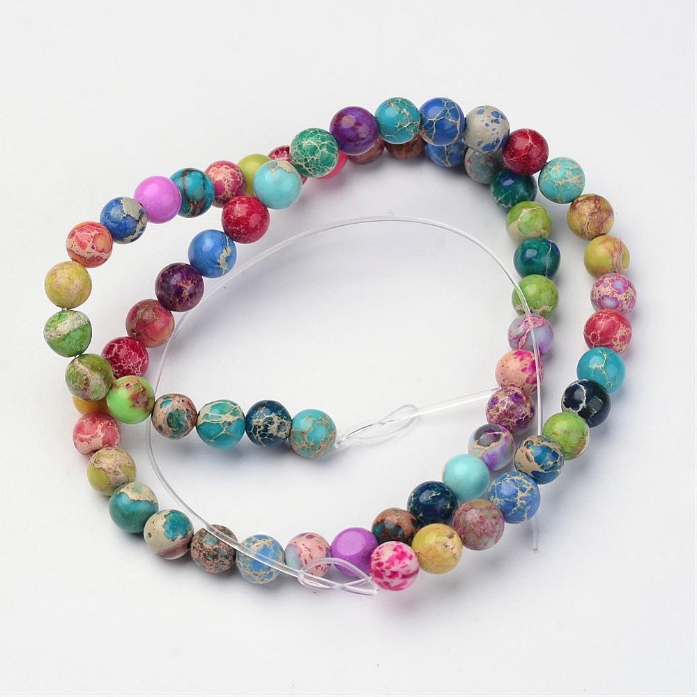 Imperial Jasper 8mm Colorful