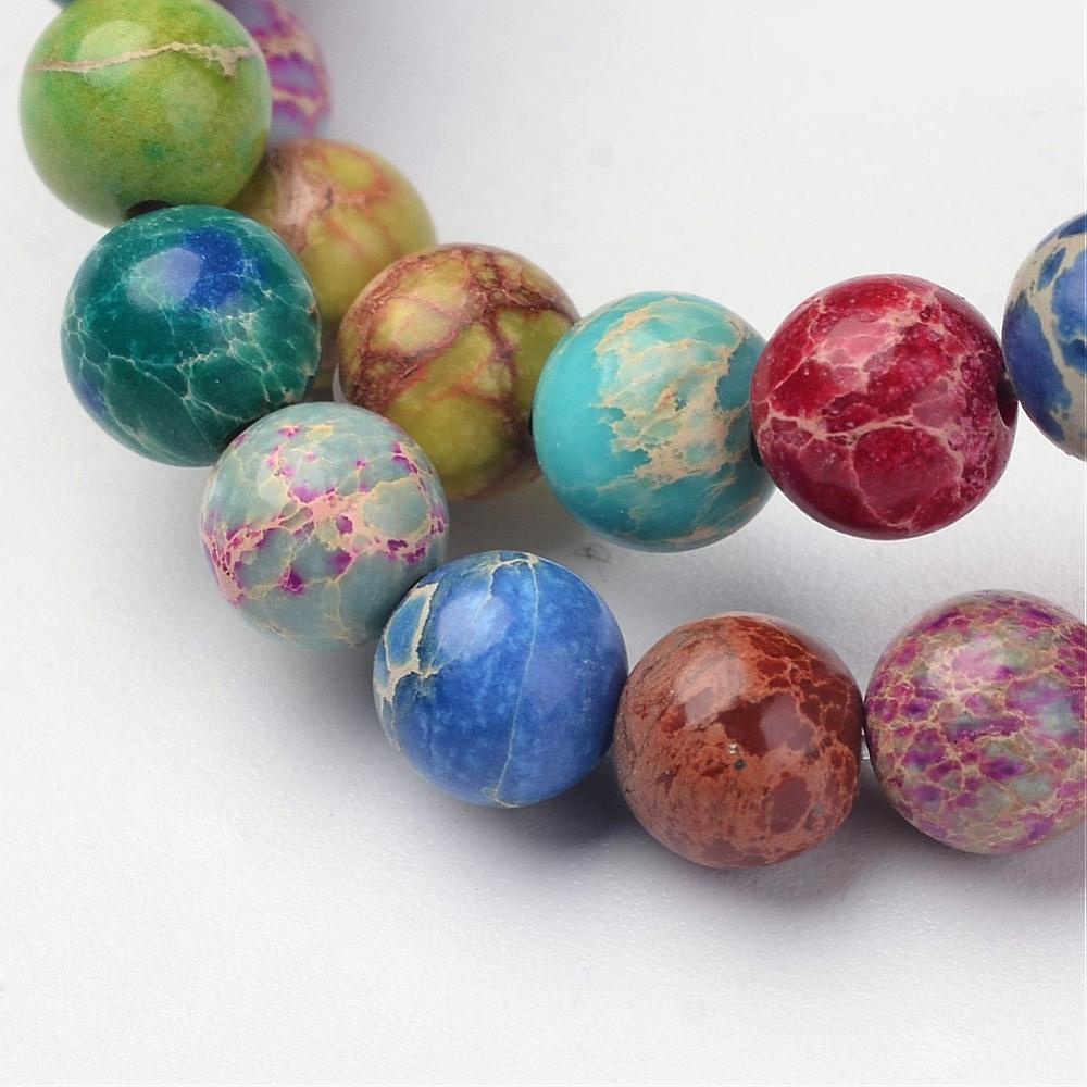 Imperial Jasper 8mm Colorful