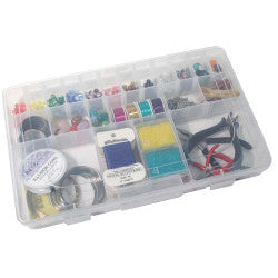 PLASTIC ORGANIZER BOX 14 X 9X 1-7/8