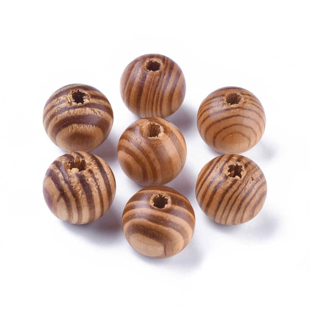 Macrame Beads Large Hole, Dyed, Lead Free, BurlyWood, 18x16mm