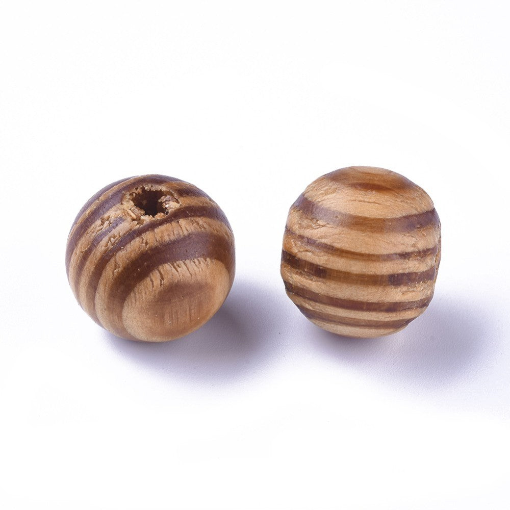 Macrame Beads Large Hole, Dyed, Lead Free, BurlyWood, 18x16mm