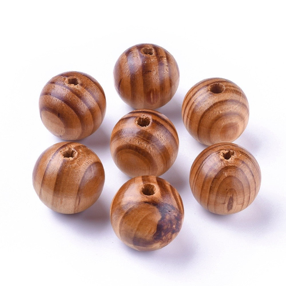 Macrame Beads Large Hole, Dyed, Lead Free, BurlyWood, 30x29mm