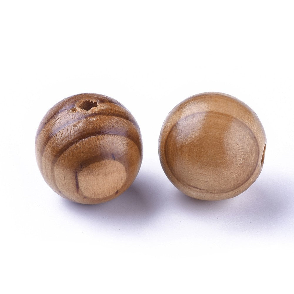 Macrame Beads Large Hole, Dyed, Lead Free, BurlyWood, 30x29mm