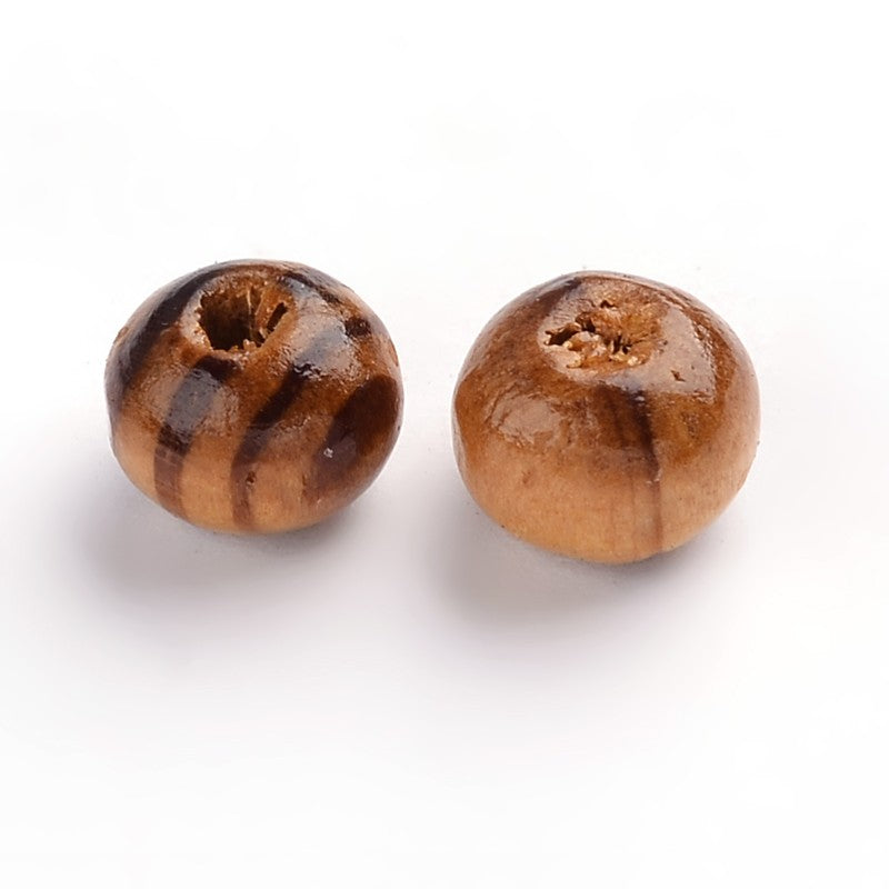 Natural Wood Beads, Dyed, Lead Free, BurlyWood