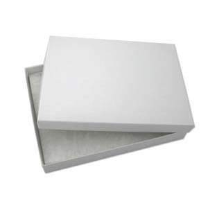 Jewelry Box White Swirl