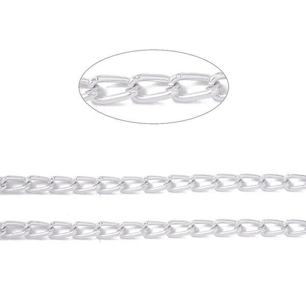 Aluminum Curb Chain