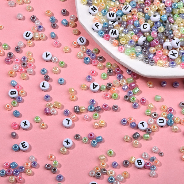 12 Colors DIY Glass Seed Bead Kit