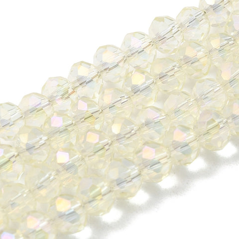 Electroplate Glass Beads Strands