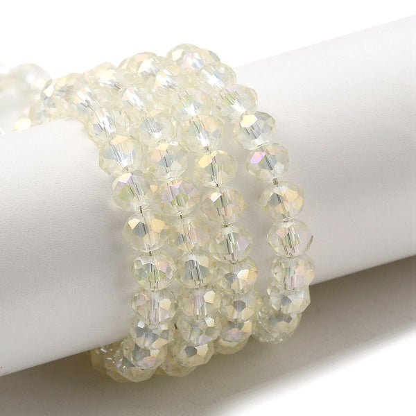 Electroplate Glass Beads Strands