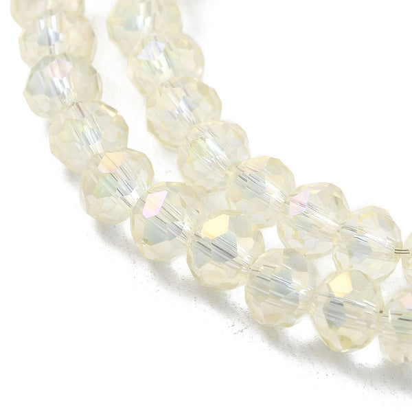 Electroplate Glass Beads Strands