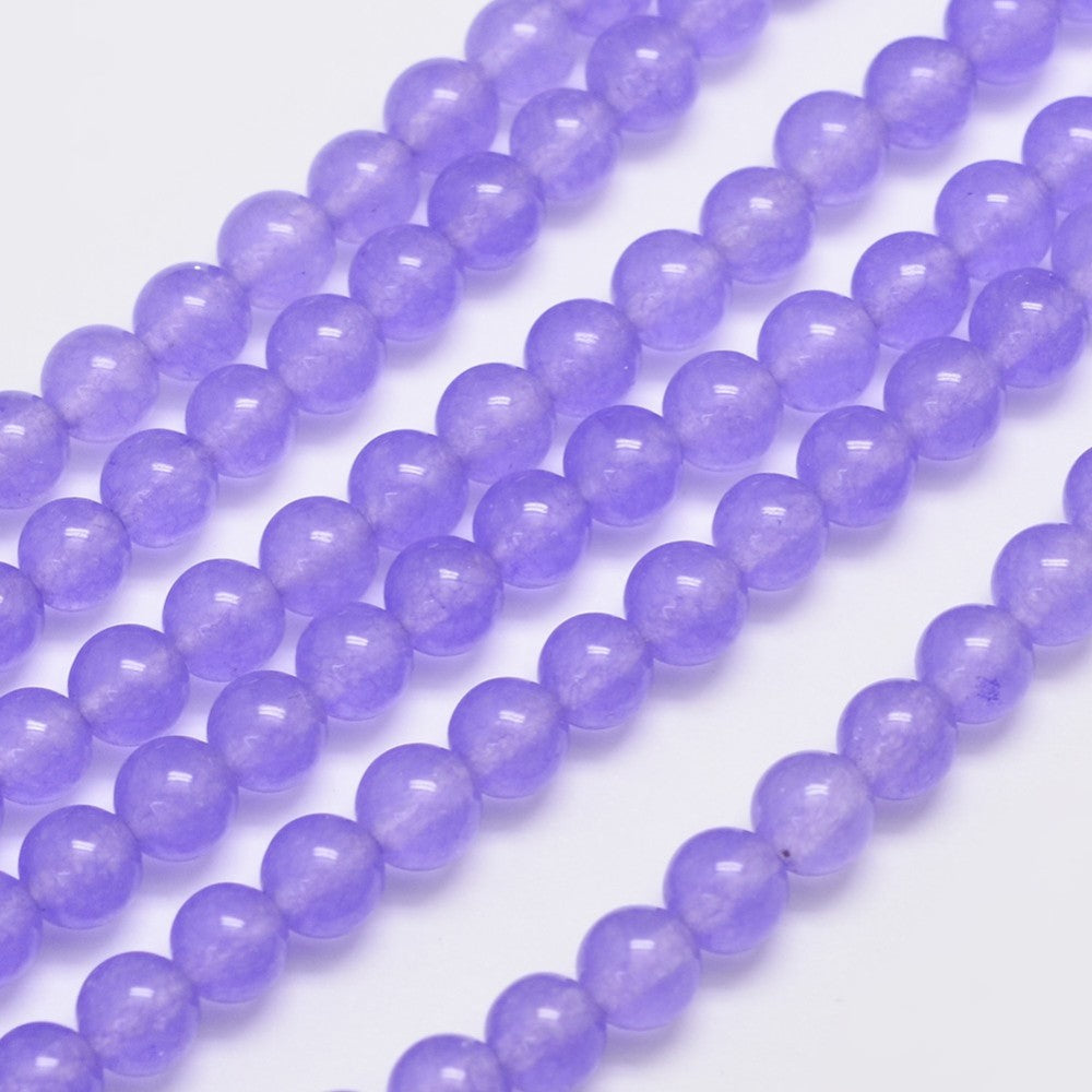 Malaysia Jade 6mm Medium Purple