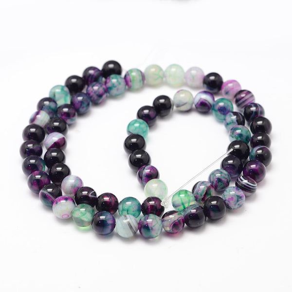 Striped Agate 8mm