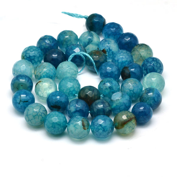 Fire Crackle Agate 10 mm