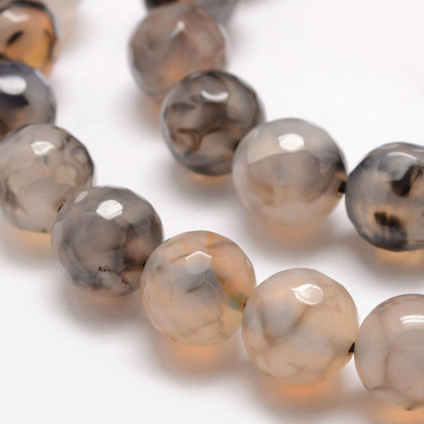 Fire Crackle Agate 10 mm