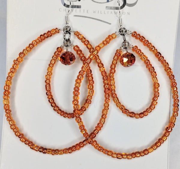 Halo Hoop Earrings