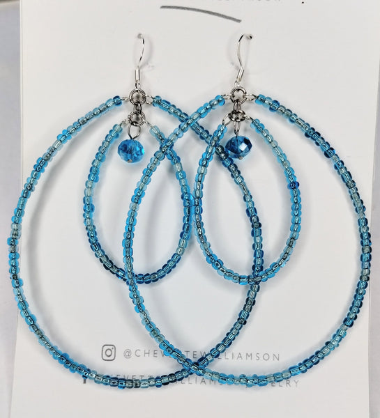 Halo Hoop Earrings