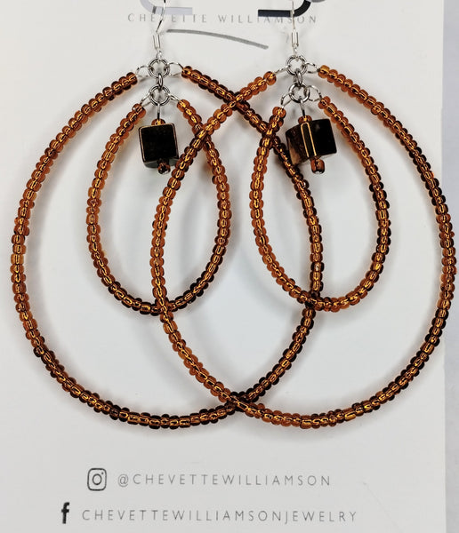 Halo Hoop Earrings