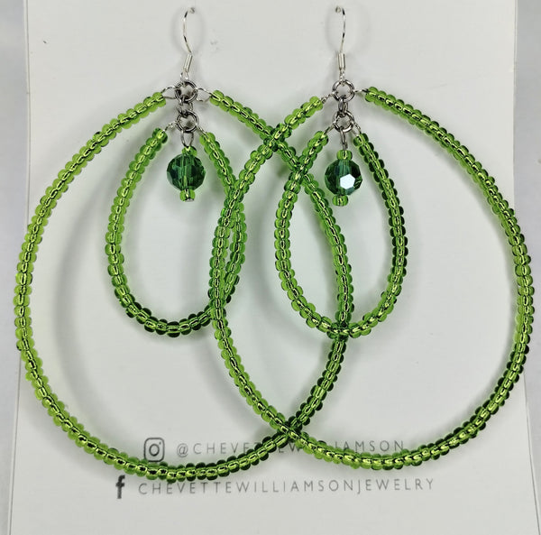 Halo Hoop Earrings