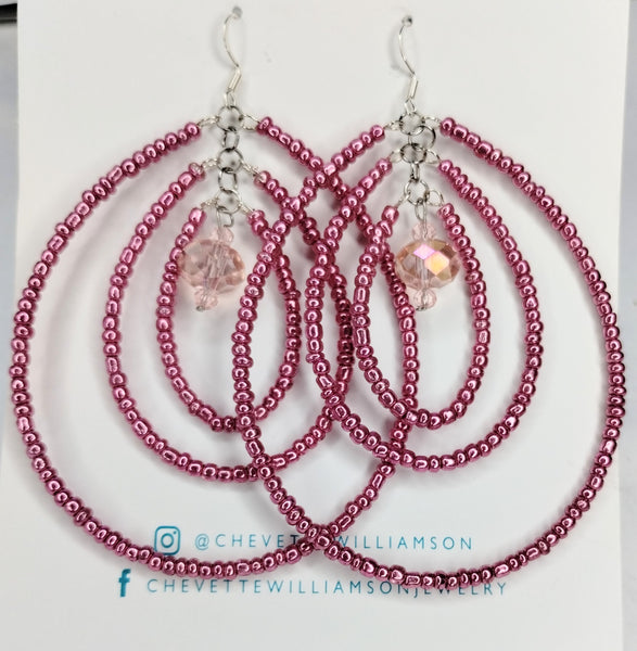 Halo Hoop Earrings