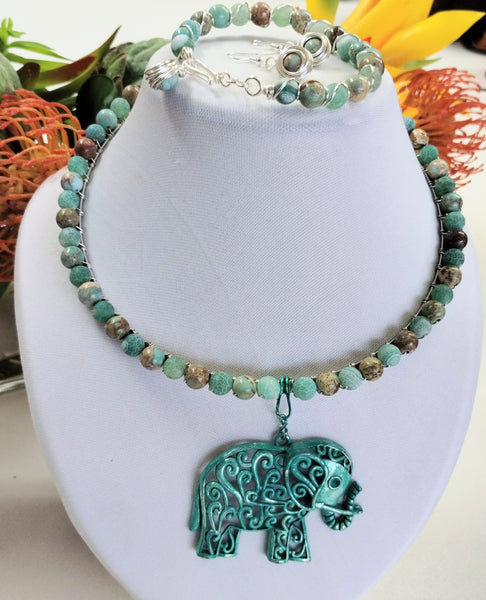 Safari Collar - Elephant