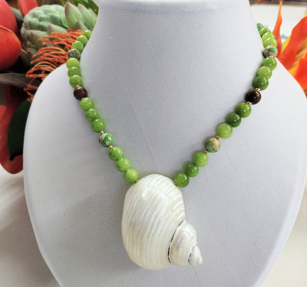 Seashell Spirit MOP Necklace