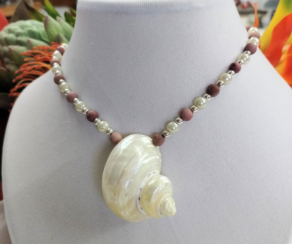 Seashell Spirit MOP Necklace