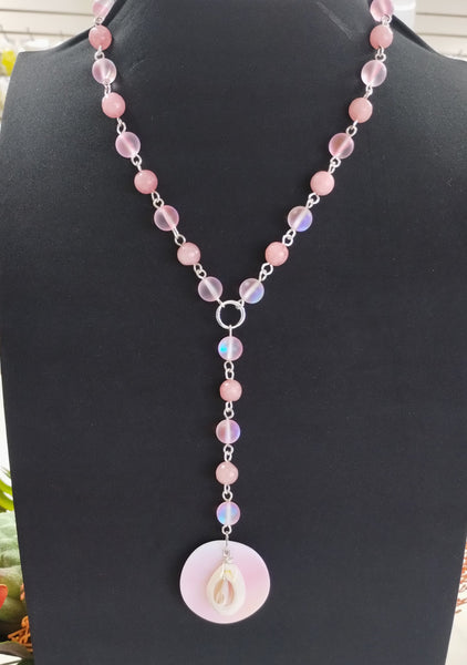 Natural Essence Lariat Necklace