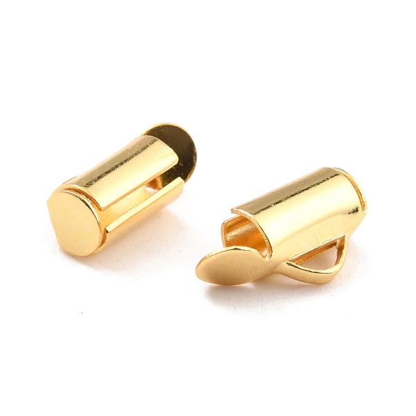Stainless Steel Slide On End Clasp Tubes
