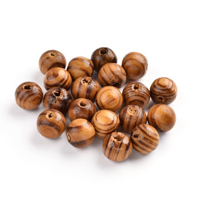 Natural Wood Beads, Dyed, Lead Free, BurlyWood, 10x9mm
