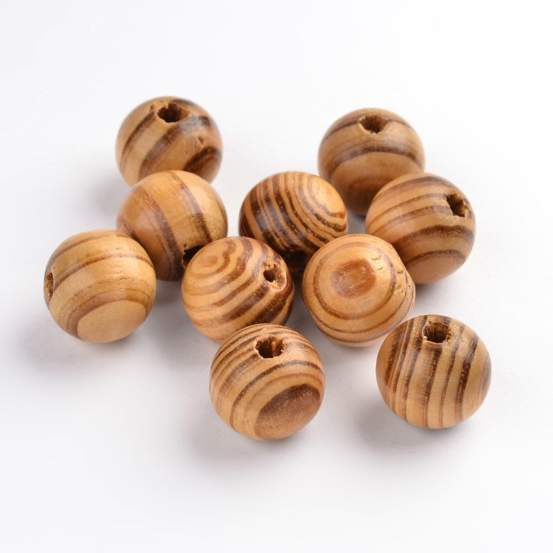 Natural Wood Beads, Dyed, Lead Free, BurlyWood, 16x15mm