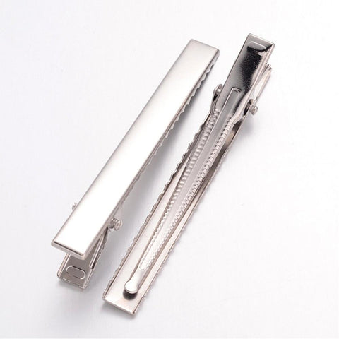 Flat Alligator Hair Clip
